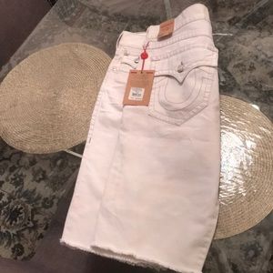 Brand New True Religion Cut Off Short
